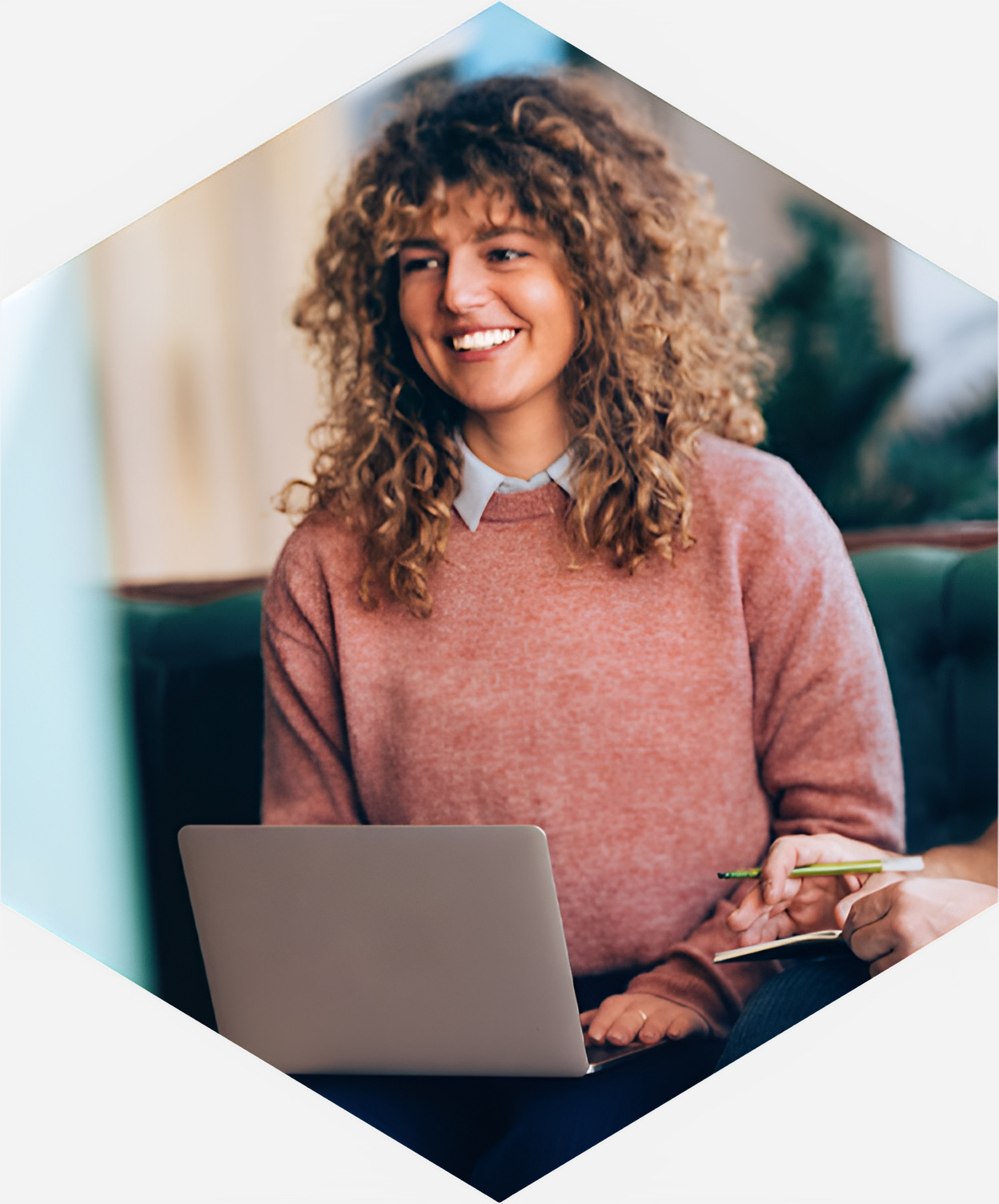 Seeing the person.<br />
Solving the problem.